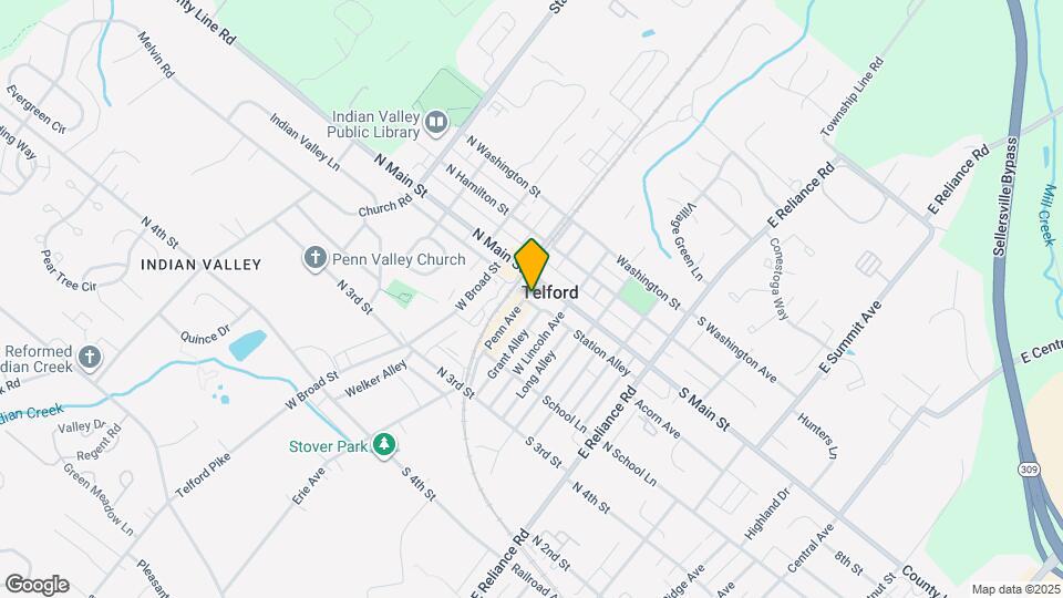 122 Penn Ave, Unit Penn Ave Lofts Mapa y Detalles de la Ubicación