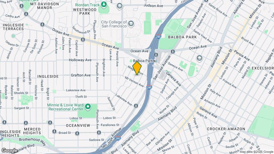 253 Louisburg St, Unit B Map and Location Details