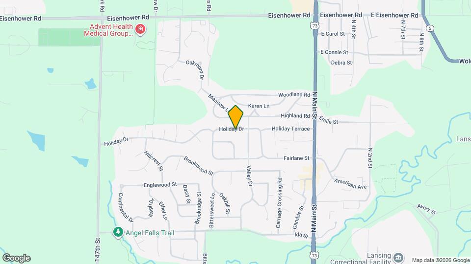 319 Holiday Dr Map and Location Details