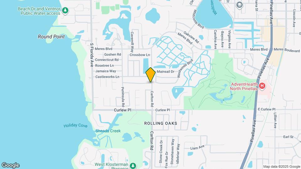 1301 Gulfview Woods Ln Map and Location Details