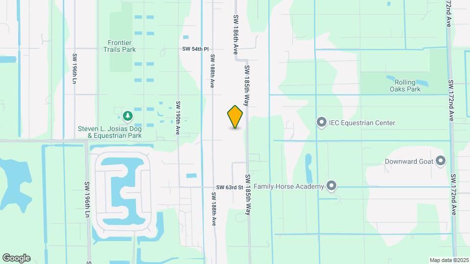 5941 SW 185th Way Map and Location Details