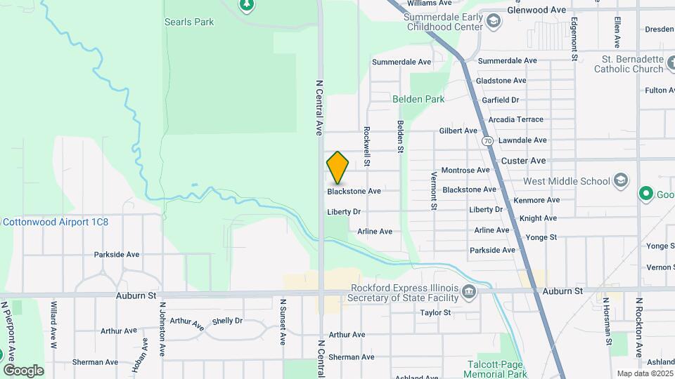 3541 Blackstone Ave Map and Location Details