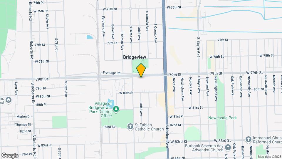 7323 W 79th St Map and Location Details