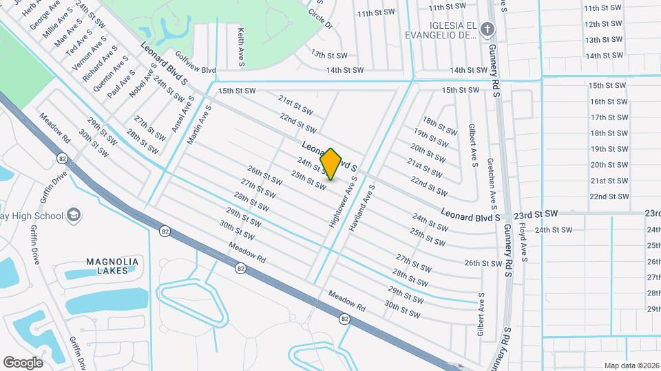 4612 25th St SW Map and Location Details