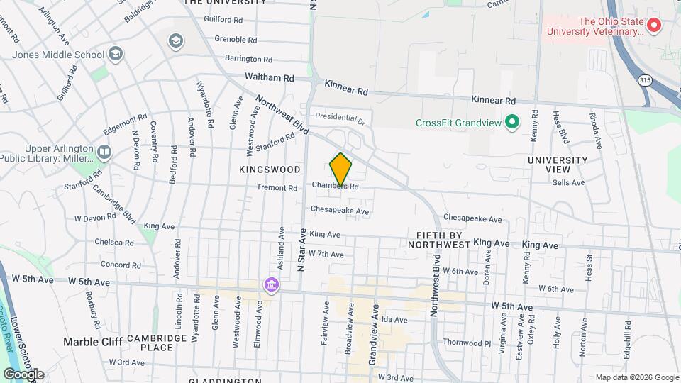 1770 Drayton Park Ct Map and Location Details