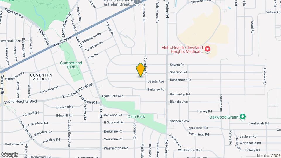 3355 Desota Ave Mapa y Detalles de la Ubicación