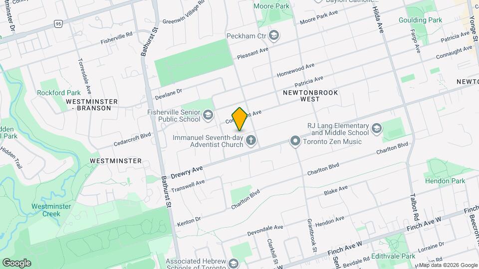 160 Caines Ave Map and Location Details