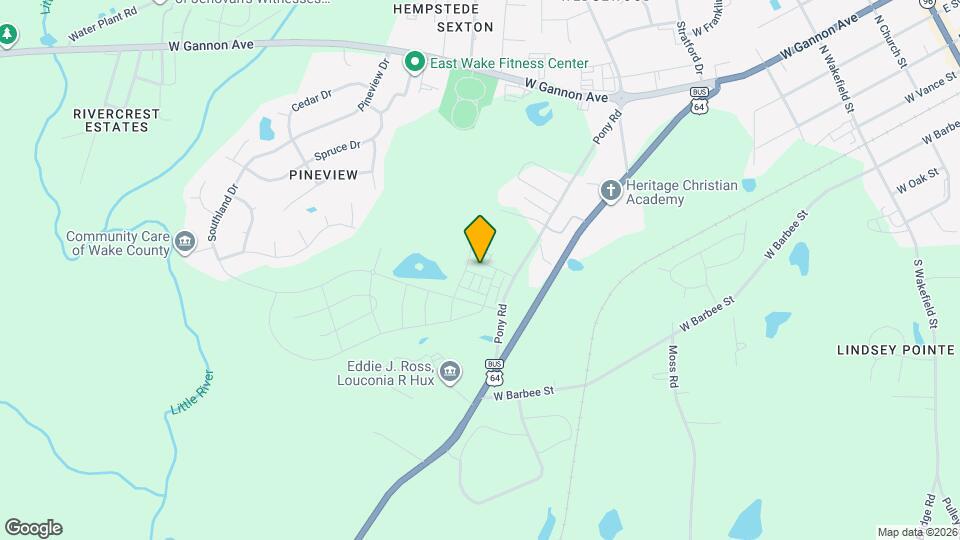 723 Chandler Stone Dr Mapa y Detalles de la Ubicación