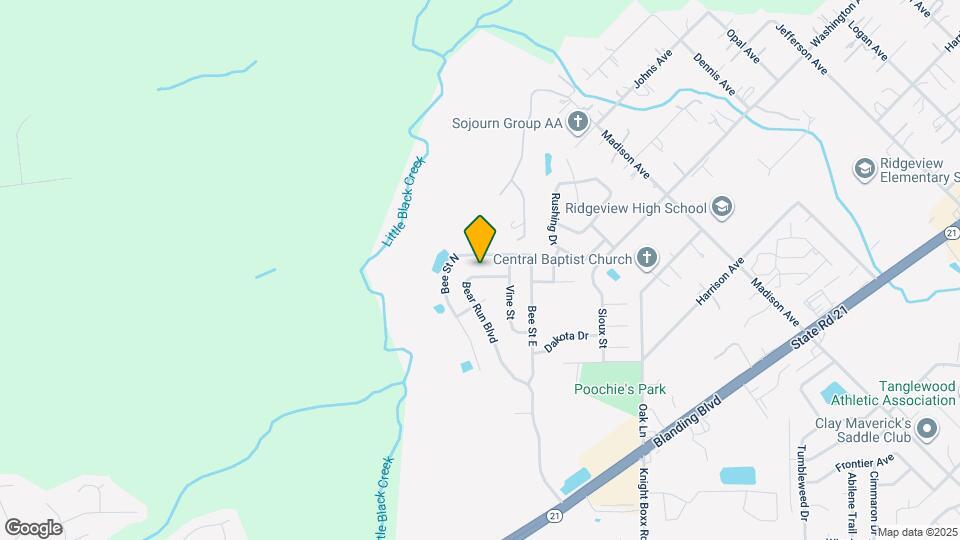 1294 Bear Run Blvd Map and Location Details