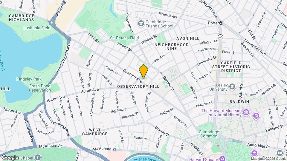 173 Concord Ave, Unit 173ConcordAve Map and Location Details