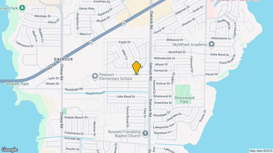 8414 Kensington Dr Map and Location Details