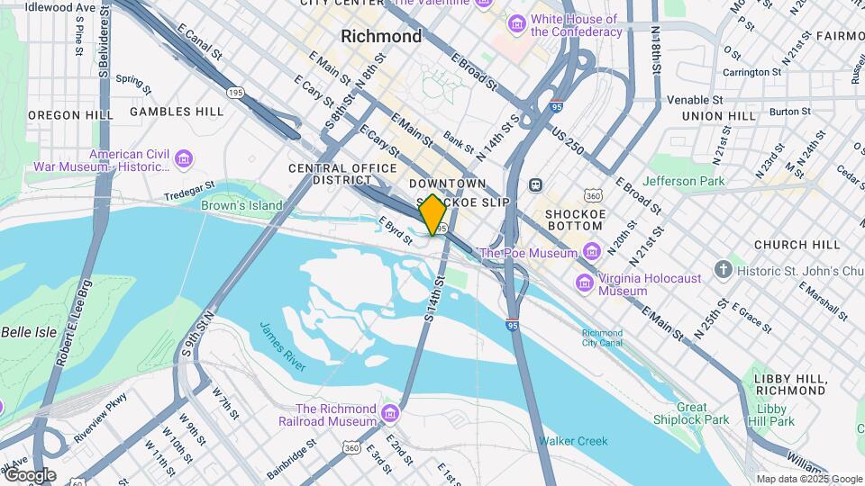 301 Virginia St Map and Location Details