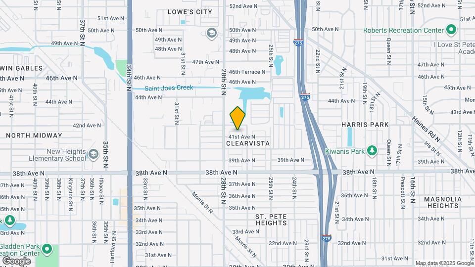 2735 41st Ave N Map and Location Details