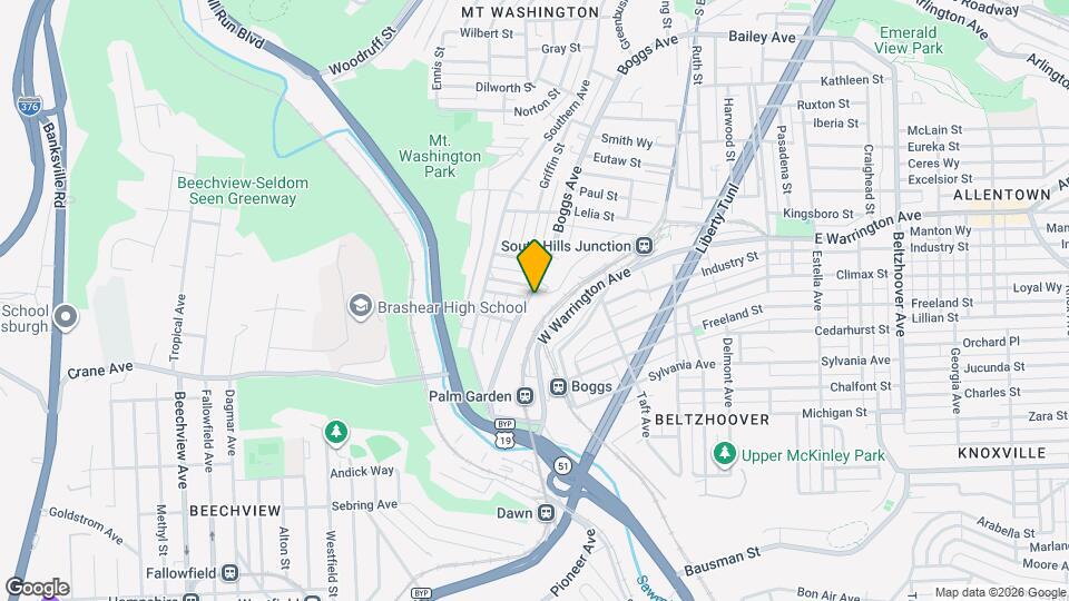 717 Boggs Ave Map and Location Details