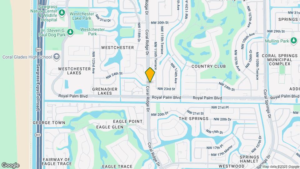 11633 NW 23rd Ct Mapa y Detalles de la Ubicación