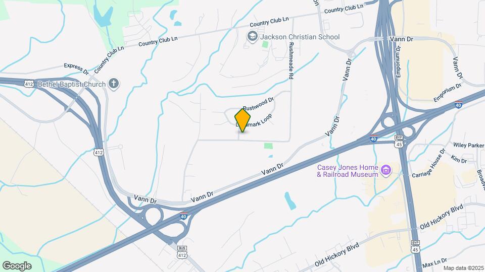 919 Rushmeade Rd, Unit R Mapa y Detalles de la Ubicación
