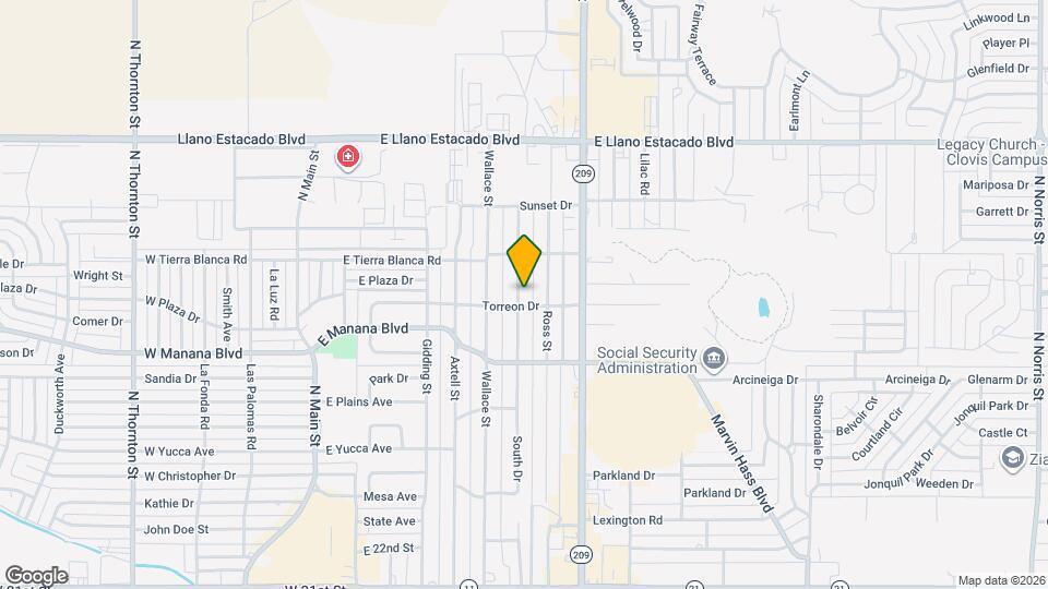 3005 Sheldon St Map and Location Details