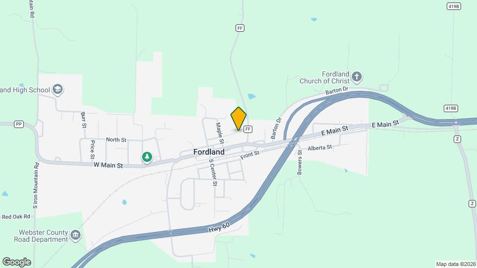 398 Hill St Map and Location Details