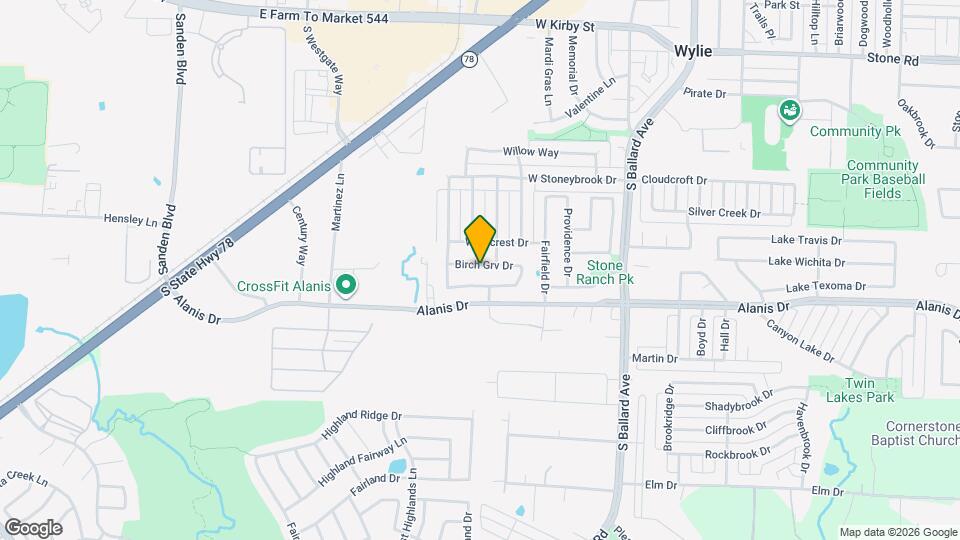 517 Birch Grv Dr Map and Location Details