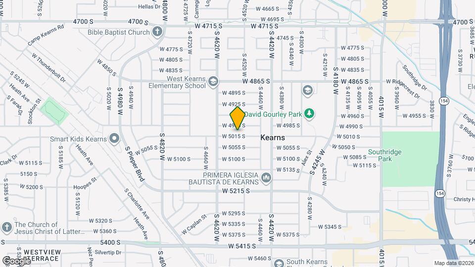 4542 W 5015 S Map and Location Details