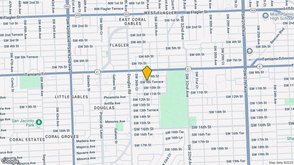3530 SW 9th Terrace Map and Location Details