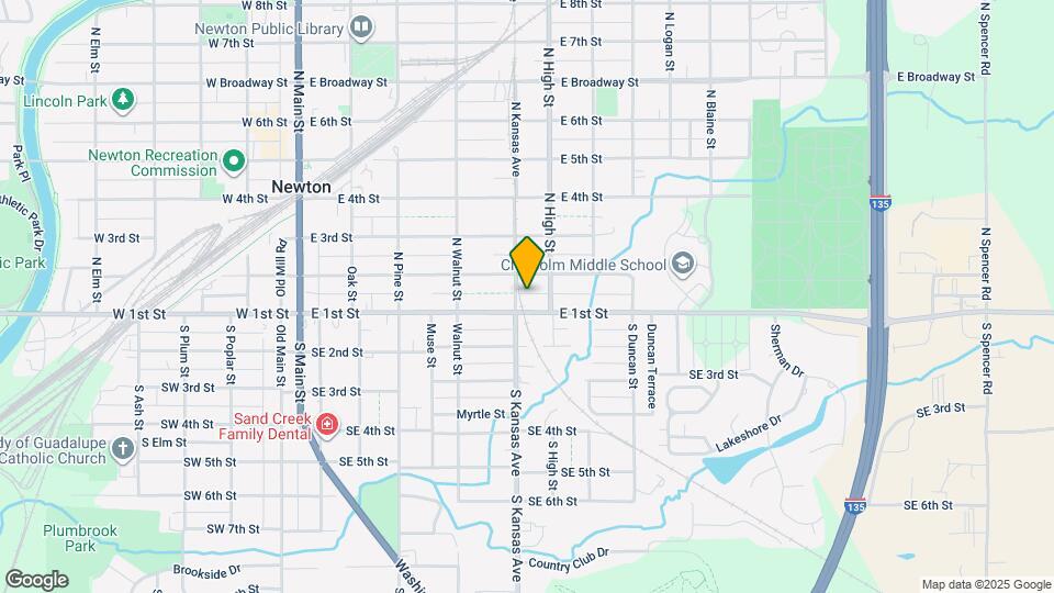 112 N Kansas Ave Map and Location Details