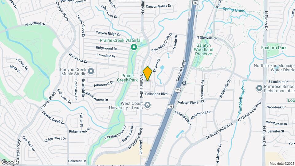 2459 Cathedral Dr Map and Location Details