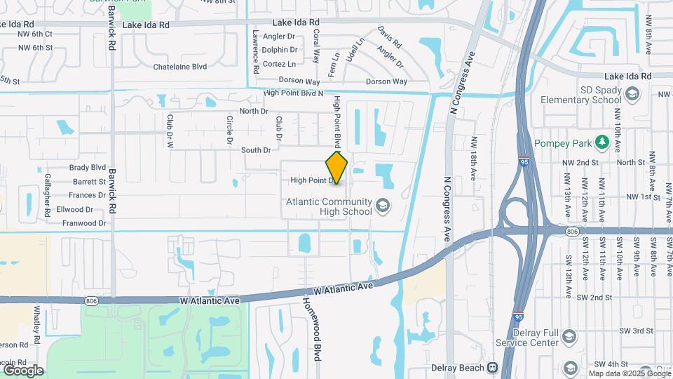 572 High Point Dr Map and Location Details