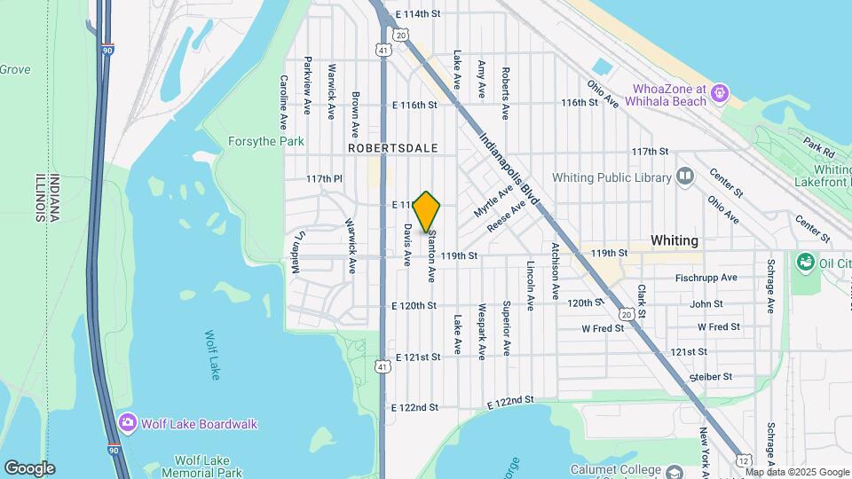 1838 Stanton Ave Map and Location Details