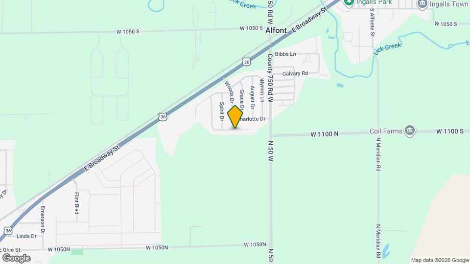 7665 Mansfield Way Mapa y Detalles de la Ubicación