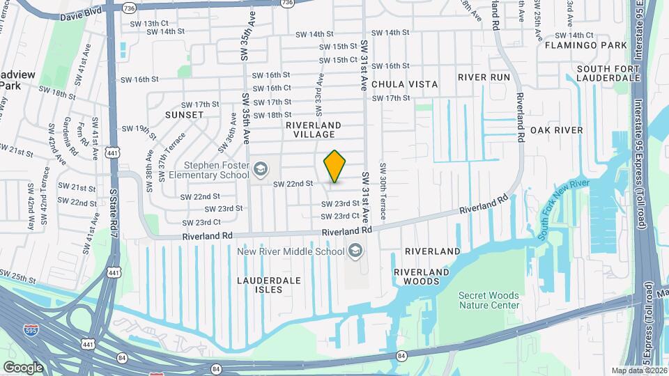 3181 SW 22nd Ct Map and Location Details