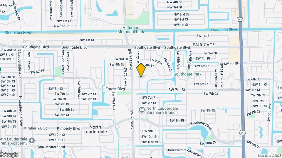 623 Kathy Ct Map and Location Details
