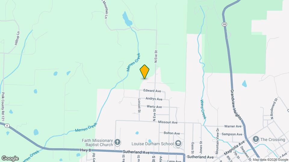 2103 Roach St Map and Location Details