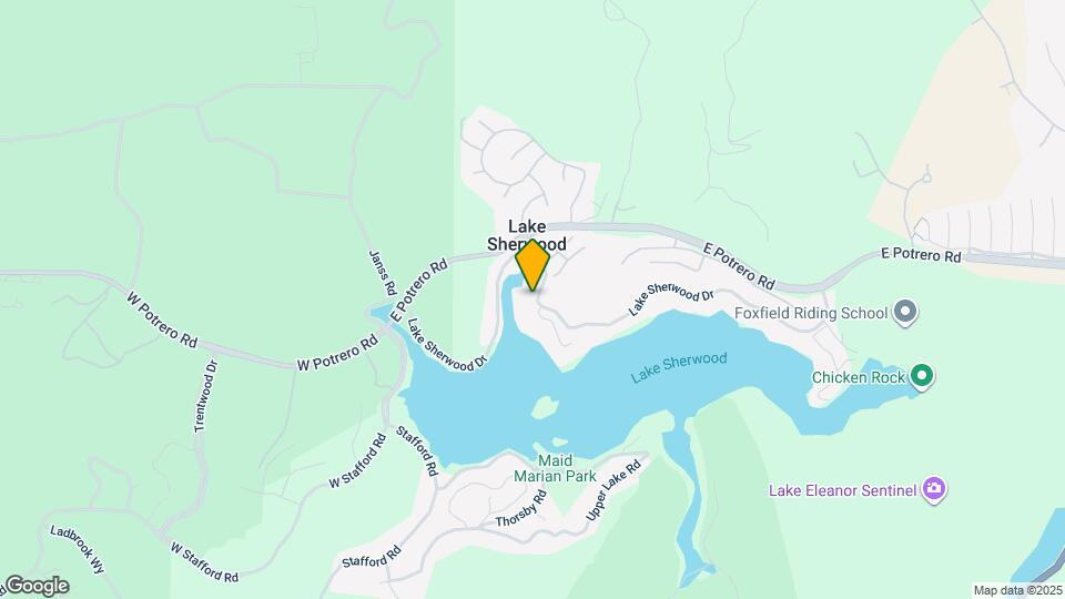 238 Lake Sherwood Dr Map and Location Details