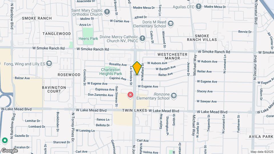 2225 N Jones Blvd Mapa y Detalles de la Ubicación