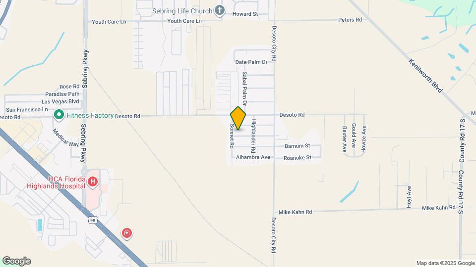 4510 Granada Ave Map and Location Details