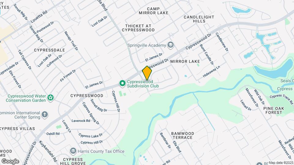 18318 Ella Blvd Mapa y Detalles de la Ubicación
