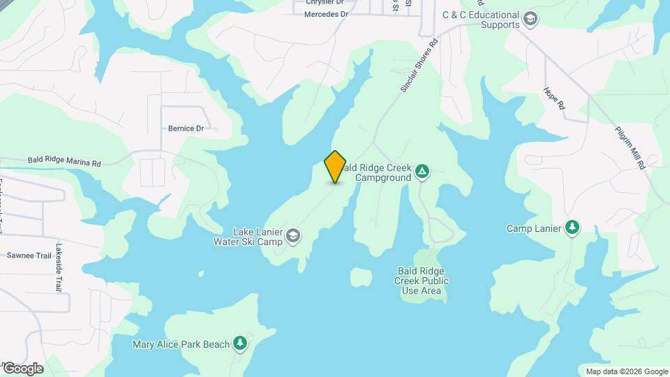 3965 Sinclair Shores Rd Mapa y Detalles de la Ubicación