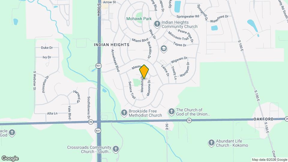 5800 Mendota Dr Map and Location Details