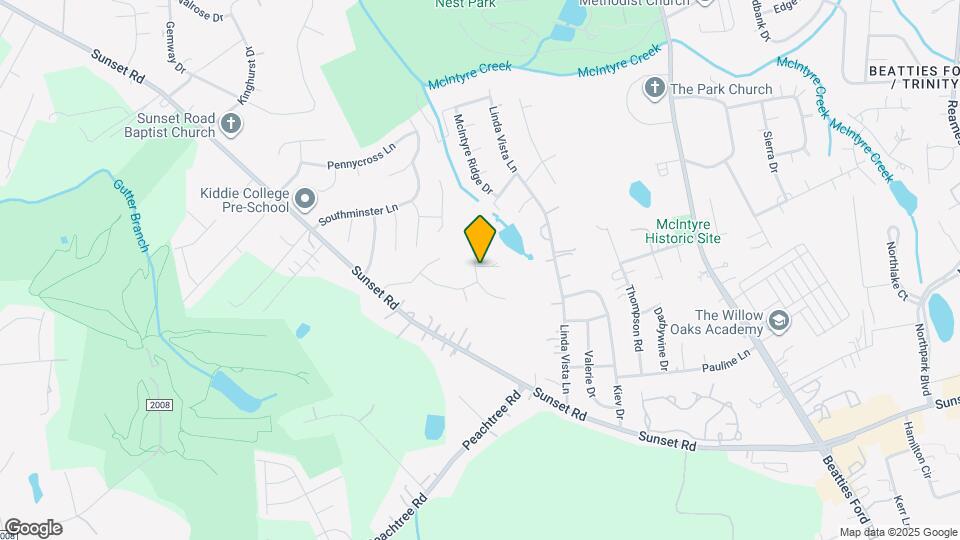 1912 Carpenter Cabin Dr Map and Location Details