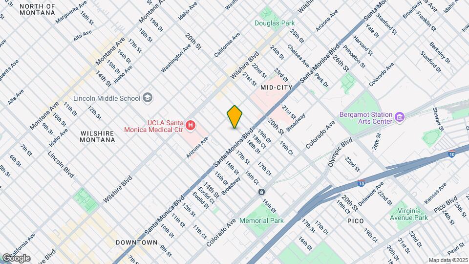 1338 18th St Map and Location Details