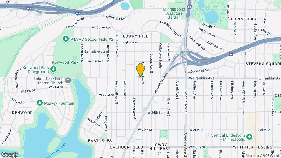 2000 Emerson Ave S Mapa y Detalles de la Ubicación