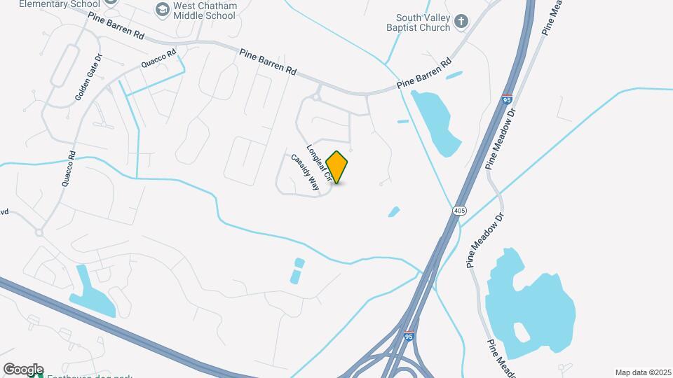 223 Longleaf Cir Map and Location Details