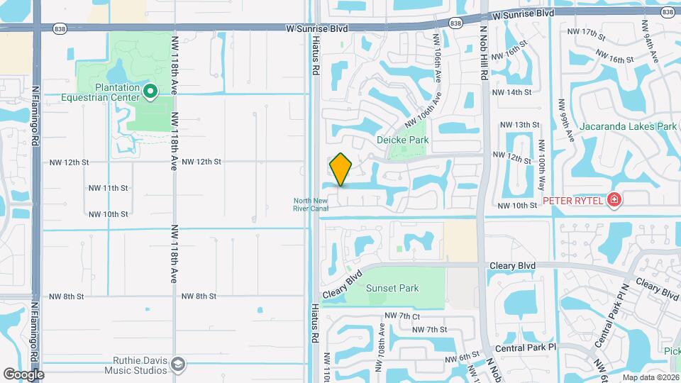 1031 NW 108th Ave Map and Location Details