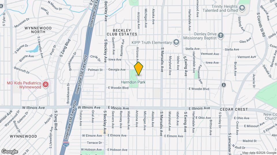 1926 Arizona Ave Map and Location Details