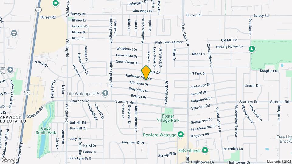 6513 Alta Vista Dr Map and Location Details