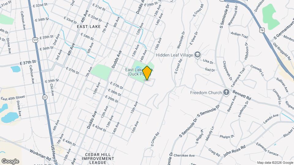 3201 E 36th St Mapa y Detalles de la Ubicación