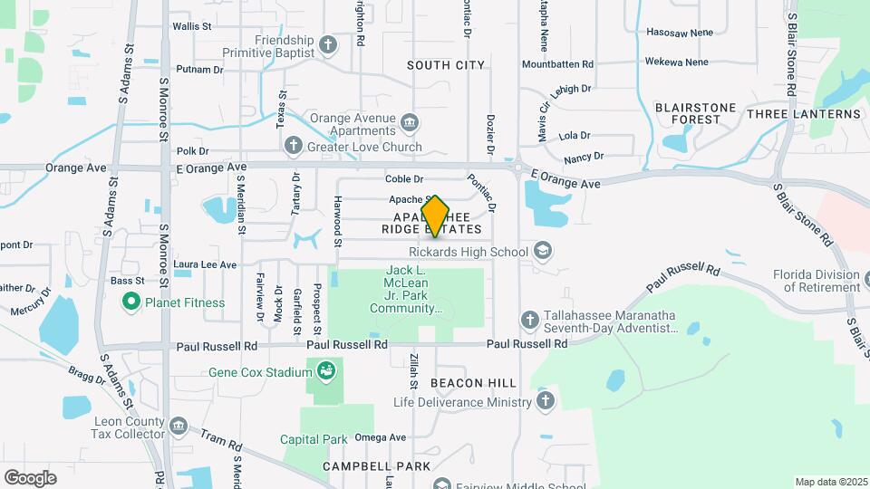 911 Kendall Dr Map and Location Details