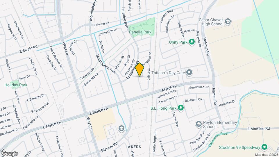 2408 Napoleon St Map and Location Details