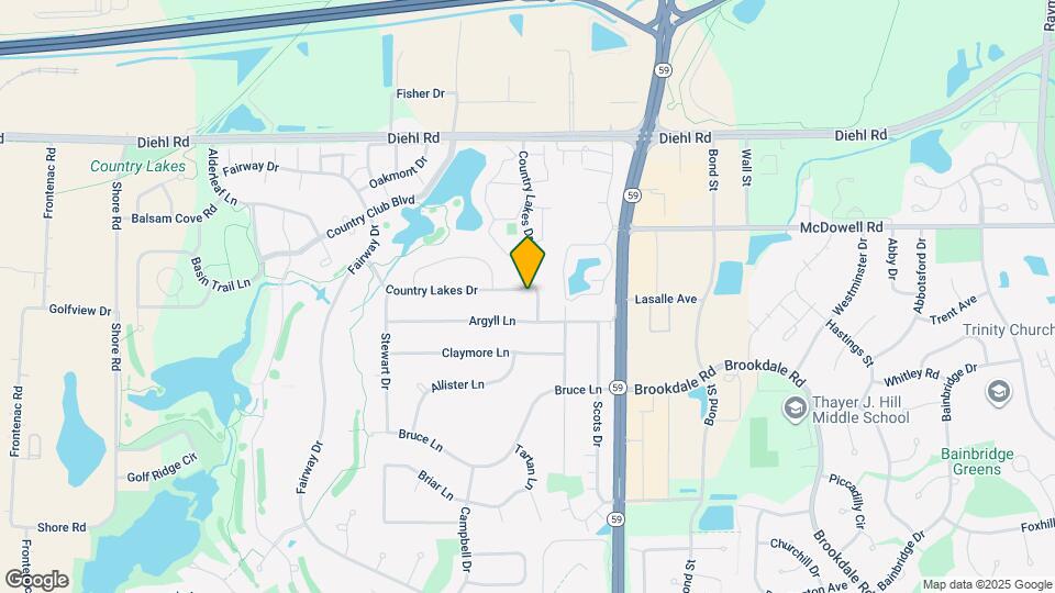 30W145 Country Lakes Dr Map and Location Details